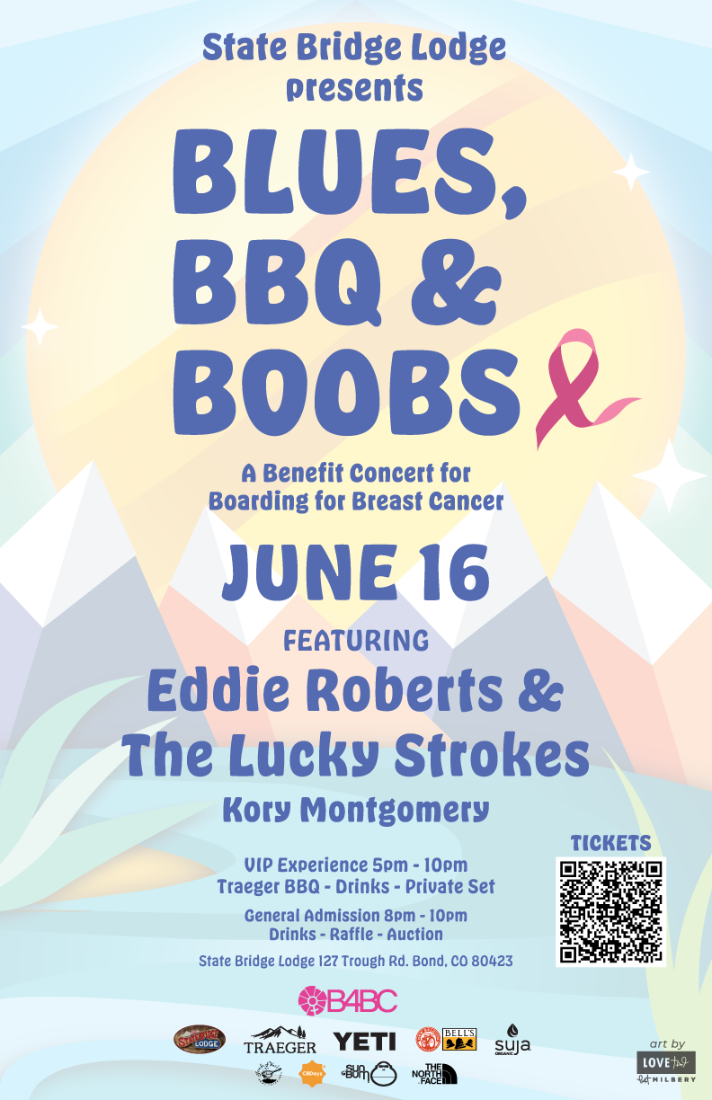 Blues, BBQ & Boobs: A Benefit for B4BC featuring Eddie Roberts & The Lucky Strokes