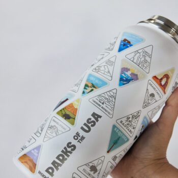 WONDERY PARKS OF THE USA WATER BOTTLE