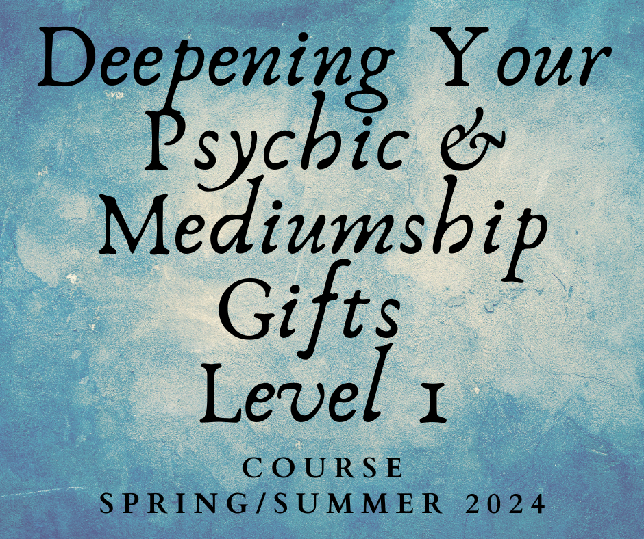 Psychic and Mediumship Development Course Level 1