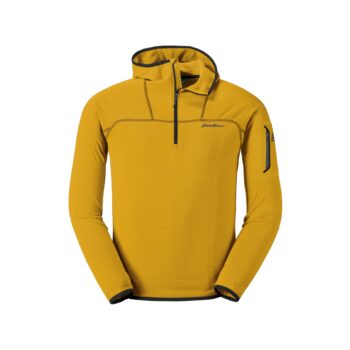 EDDIE BAUER HIGH ROUTE GRID FLEECE HALF-ZIP MOCK