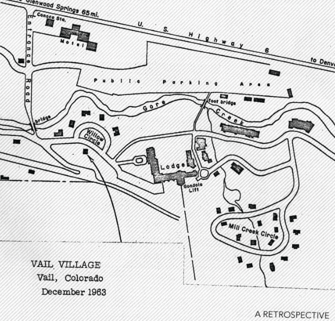 Early Bridge Street Image from Vail 50. 